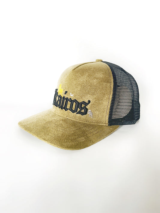 Kairos wordmark signature suede adjustable Hat